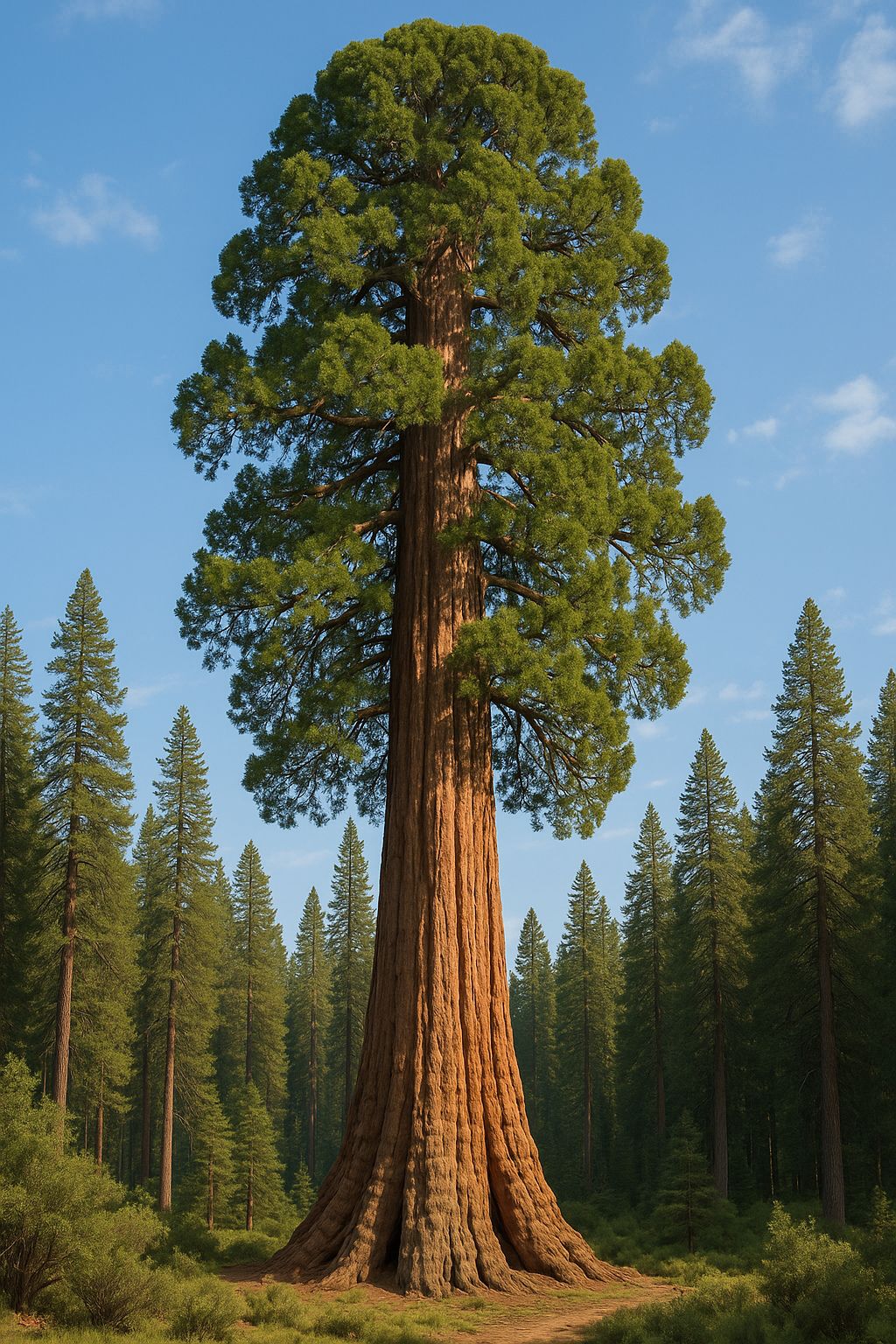 Bambus-Gummersbach: Berg-Mammutbaum Sequoiadendron giganteum - Ort: Gummersbach